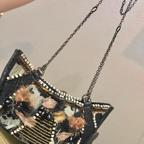 Mary Frances one of a kind embellished mini bag - Picture 6 of 7